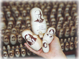 "Being John Malkovich" Nesting Doll